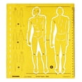 thumbnail image 1 of Traceease Modèle de Figure Humaine Masculine Pochoirs Designers de Mode Outils de Dessin, Modèle de Figure Humaine Masculine, 1 of 4