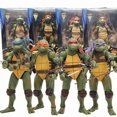 thumbnail image 2 of NECA Teenage Mutant Ninja Turtles TMNT Leonardo Raphael Donatello Action Figure Model Turtle Ninja Movie Anime KidsToy Doll Gift, 2 of 3