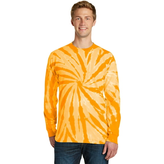 Port & Company Men's Long Sleeve Tie Dye Tees