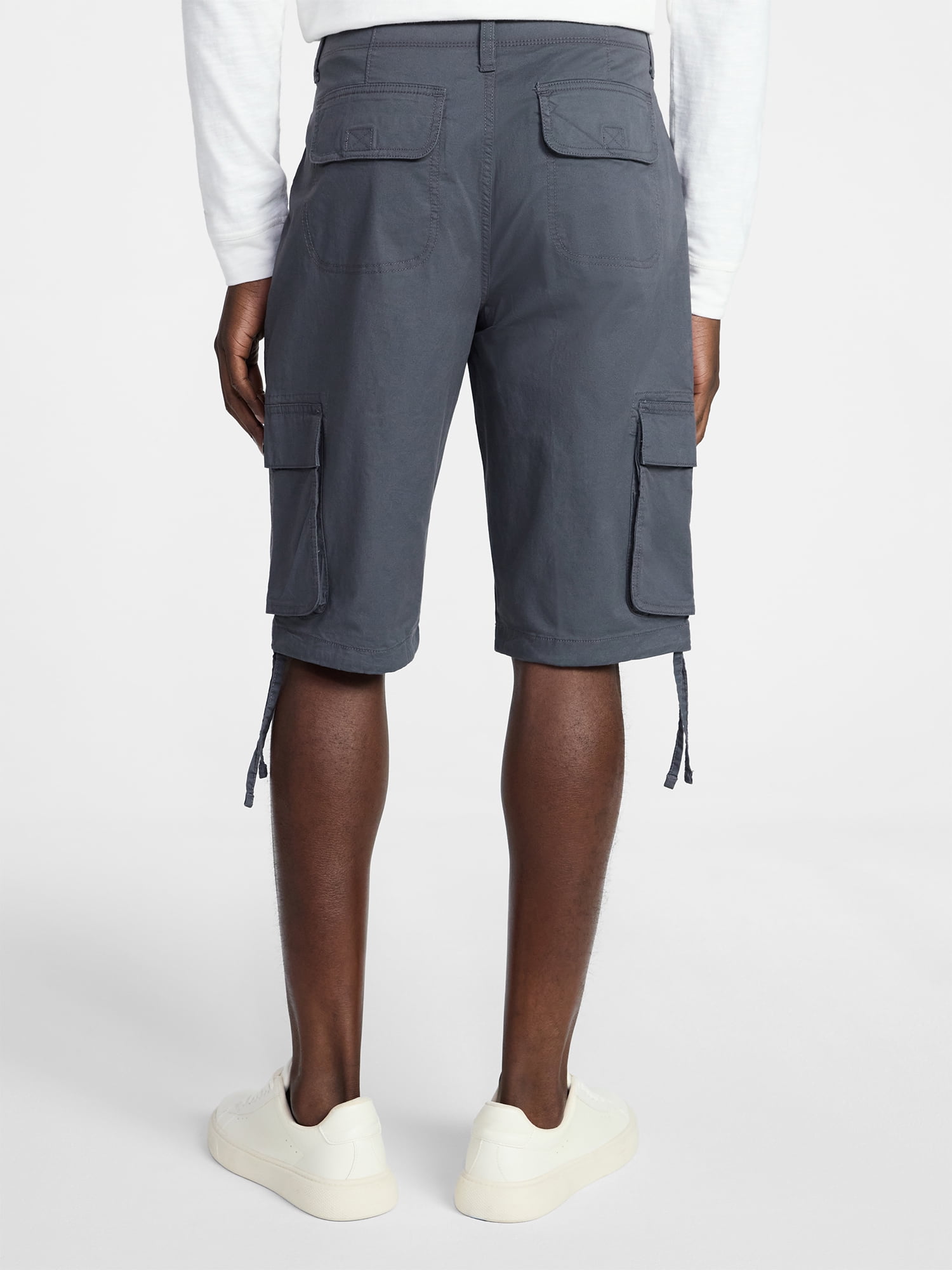 George Men's Relaxed Fit Messenger Cargo Shorts, 14" Inseam, Sizes 28-54