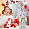 thumbnail image 6 of Musical Christmas Snow Globe, Lighted Cake Base and Snowman with Formal Hat, Swirling Glitters&8 Songs&Timer, Battery Operated Singing Snow Lantern for Home Decor Xmas Gift, 6 of 7