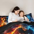 thumbnail image 5 of Castle Fairy 2-Piece Twin Size Comforter Set - Ice Hockey Sport Print, 5 of 8