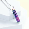 thumbnail image 6 of Double Layer Cylinder Cremation Pendant Small Urns For Ashes Keepsake Urn Necklace Cremation Jewellery Urns, 6 of 6