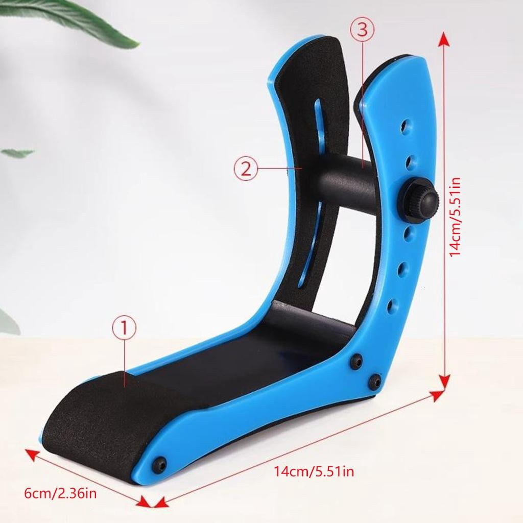 Yihuala Professional Acrylic Guitar Stand Holder 6 Position Height Adjustable Vertical Guitar Rack Stand
