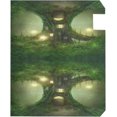 thumbnail image 3 of Fantasy Tree House in Forest Magnetic Magnetic Mailbox Cover Standard Size for Garden Yard Outdoor Decorations-18 x 20.8", 3 of 5