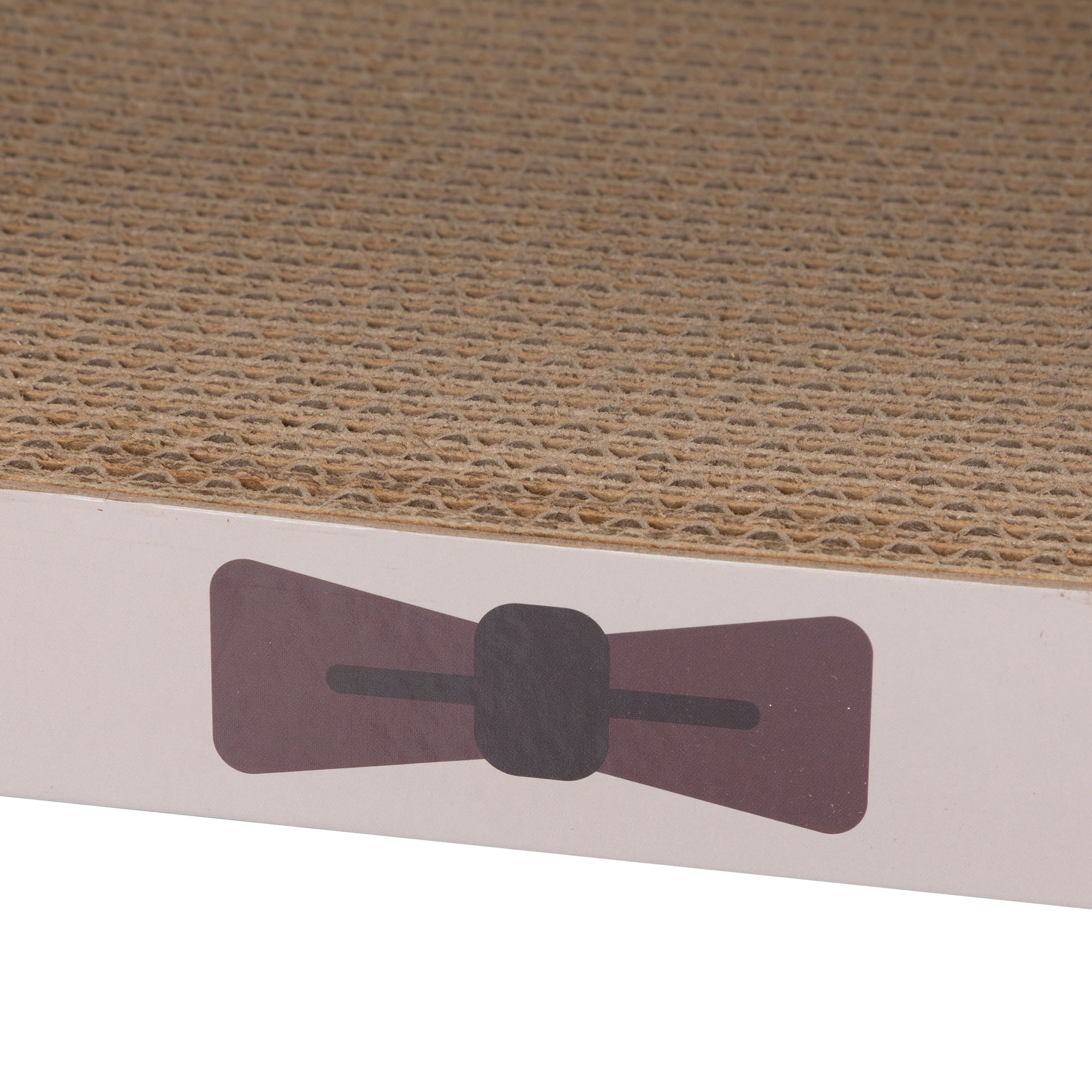 Pefilos 18" Cat Scratching Cardboard for Indoor Cats, Cat Scratcher Lounge, Scratch Pad Toys with Catnip, Brown Pefilos 18" Cat Scratching Cardboard for Indoor Cats, Cat Scratcher Lounge, Scratch Pad Toys with Catnip, Brown