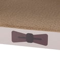 thumbnail image 6 of Pefilos 18" Cat Scratching Cardboard for Indoor Cats, Cat Scratcher Lounge, Scratch Pad Toys with Catnip, Brown, 6 of 11