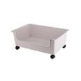 thumbnail image 4 of jifeng Clothes Storage Organizer, Large Toy Storage Bin, With Moving Wheels, Detachable White L, 4 of 9