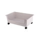thumbnail image 4 of Caja de almacenamiento con ruedas para guardar archivos, ropa y juguetes. Blanco L, 4 of 9