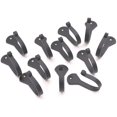 thumbnail image 2 of PYYNA-Nail Hooks, Vintage, Rustic Curved Metal Fasteners – Decorative Colonial Wall Décor, Heavy Duty Wall Hooks, Hangers for Keys, Coats, Robe, Bags, Home, Kitchen Set of 12 (Big 2.5"), 2 of 4