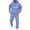 U-Light Blue#christmas gift 2024, variant on VBTAPA Mens Hoodie Sweatsuit 2 Piece Solid Casual Tracksuit Oversized Pullover Hoodies and Drawstring Pants Set Running Jogging Sport Suit with Pockets Light Blue M
