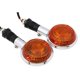thumbnail image 1 of Ventas promocionales Lentes de luz intermitente para Yamaha Road Star Virago V Star 85-99 Paquete de 2, 1 of 5