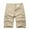 Khaki, variant on Fgnfyis Men's Drawstring Cargo Shorts Short Men's Cargo Trousers Available in Many Different Colours Shorts for Men Blue 38