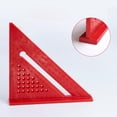thumbnail image 6 of Multi Function Triangle Ruler 90 degree Square Ruler Multi Angle Measurement Tool, 6 of 6