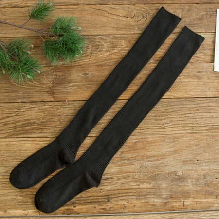 

Reduced！ Women Girl Over Knee High Socks Warm Knit Soft Thigh High Long Socks