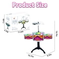 thumbnail image 5 of Kids Drum Set for Toddlers 1-3, Drum Set for Kids 3-5, Musical Jazz Drum Toys for 3 4 5 6 7 Years Girls, 5 of 5