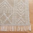 thumbnail image 3 of SAFAVIEH Kilim Emory Tribal Polyester Area Rug, Beige/Ivory, 6' x 6' Square, 3 of 8
