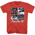thumbnail image 1 of Muhammad Ali T-Shirt Rouge Chiné à Quatre Carrés, 1 of 2