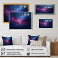 thumbnail image 4 of Designart "Abstract_Night_Sky_In_The_Upper_Atmosphere III" Abstract Canvas Art Print, 4 of 5