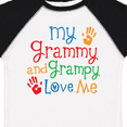 thumbnail image 4 of Inktastic My Grammy and Grampy Love Me Boys or Girls Toddler T-Shirt, 4 of 5