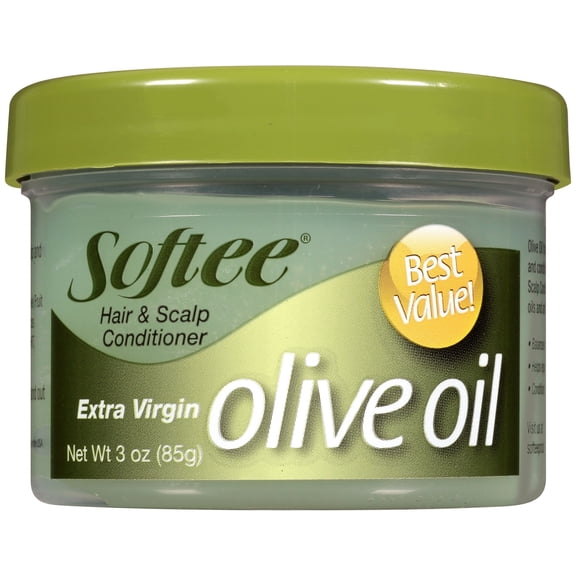 Softee Hair and Scalp Conditioner Olive Oil, 3 Oz.