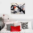 thumbnail image 4 of ARISTURING Black White Abstract Wall Art Canvas Geometric Lines Print Picture Large 20x40 Inch Contemporary Artwork Pinting for Bedroom, Dining Room, 4 of 4