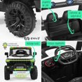 thumbnail image 3 of Camioneta Montable Eléctrico Con Control Remoto para niña niño con asientos de piel carro Todo terreno BCX-7 Enyz Led neon y muticolor Música Bluetooth edades de 2 a 5 años, 3 of 8