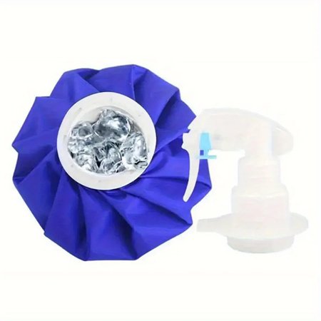 Reusable Ice Bag Packs with Spray Bottle Nozzle Hot & Cold Therapy for Knee Leg Injury No-Leak Breathable Waterproof Ice Bags