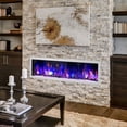 thumbnail image 4 of Dynasty Fireplaces Cascade BTX64 64.50 Inch Electric Wall Fireplace Decor, 4 of 5