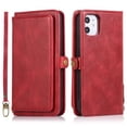 thumbnail image 3 of Solennerer 2-in-1 Wallet Case for iPhone 15/15pro/15pro Max/15 Plus Large Capacity Wallet Multifunctional Phone Case Anti-Fall Protective Case, 3 of 9