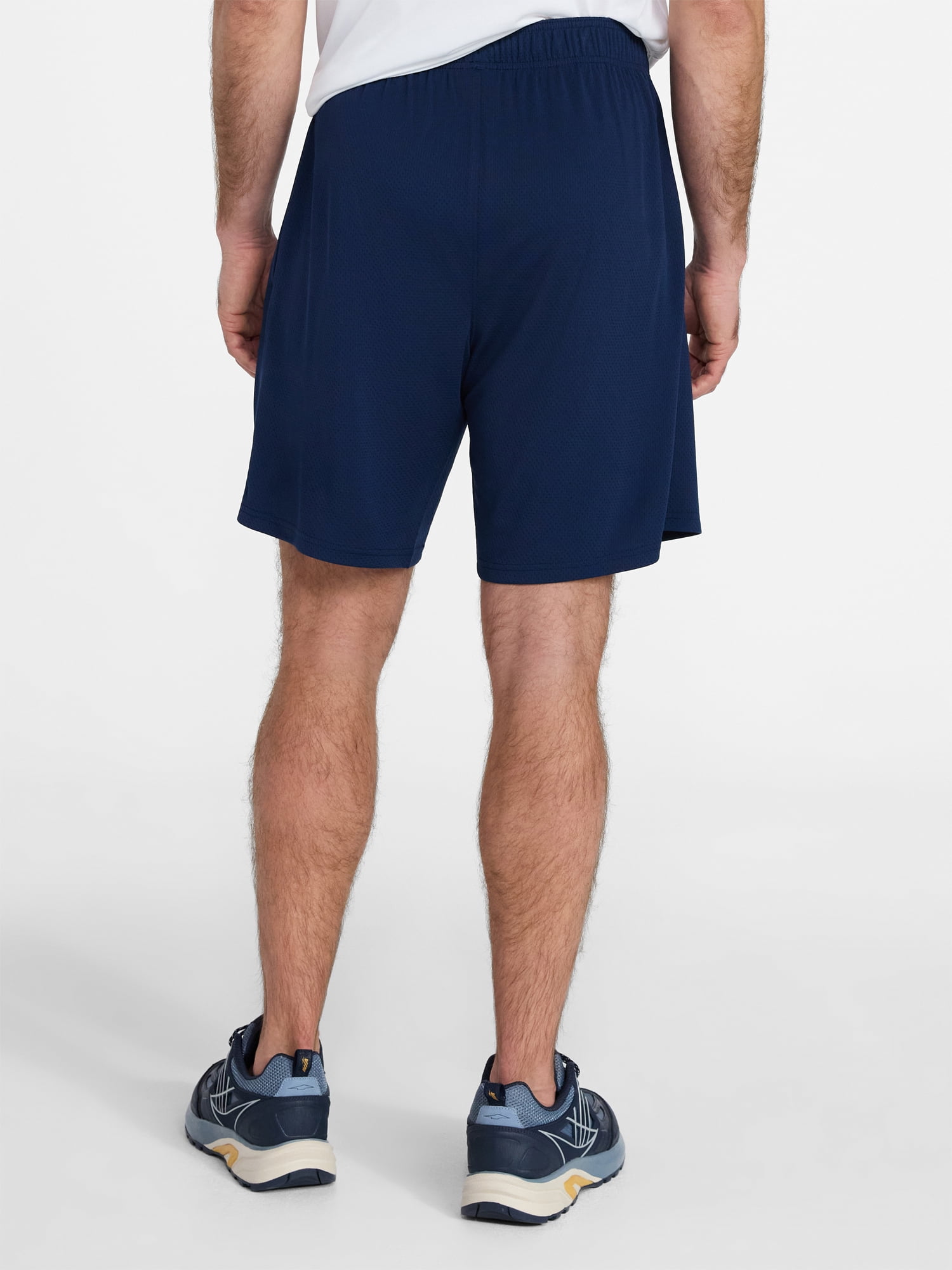 Athletic Works Men's and Big Men's Essential Active Shorts, 9" Inseam, Sizes S-3XL