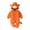 Orange, variant on Cjfdfy Newborn Baby Animal Costume Warm Girls Boys Cute Cow Plush Hooded Romper Cosplay Jumpsuit For Halloween Holiday Outfit Baby Animal Costumes Unisex 1-9Months