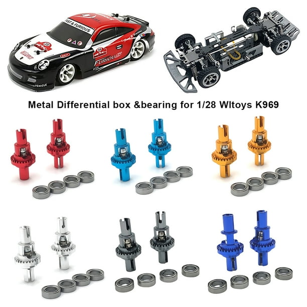 VONKY 1 Set 1/28 Machined For Precisionerential Gear Box RC