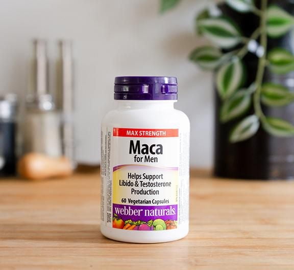 webber naturals Maca pour hommes 60 CAPSULES