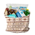 thumbnail image 4 of Earthy Bohemian Style Washable Fabric Shopping Tote - Foldable Grocery Bag for Everyday Use, 4 of 6