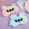 thumbnail image 3 of Apmemiss Clearance Cute Rabbit Sleeping Eye Mask Plush Blindfold Travel Sleep Masks Super Soft Funny Eye Cover for Kids Girls and Adult Christmas Gifts for Kids, 3 of 5