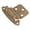 Bronze Tones, variant on Hickory Hardware 3/8 inch Inset Surface Mt. Hinge Pair Satin Bronze Self Close P243-SBZ