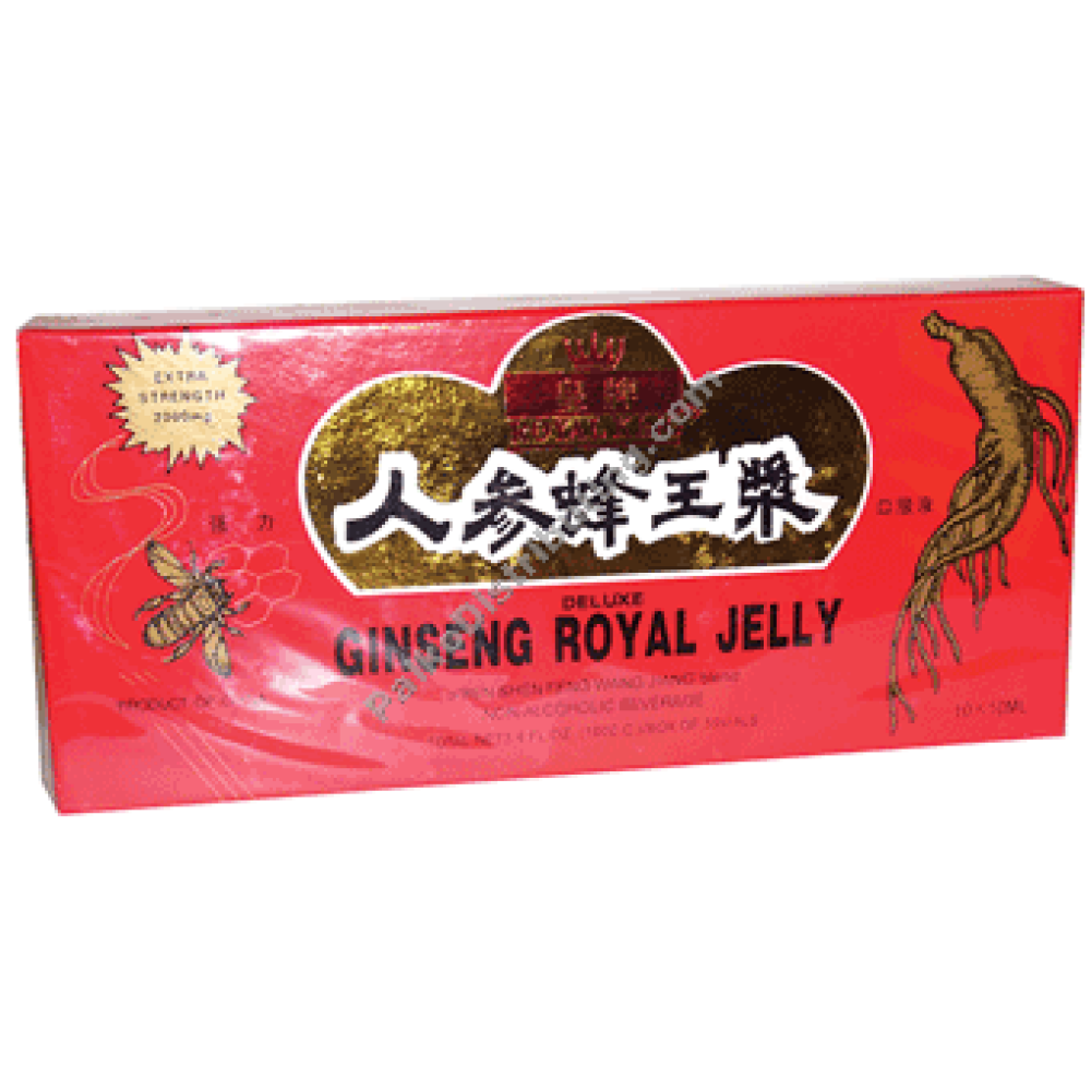 GINSENG PRODUCTS Ginseng & Royal Jelly in a Honey Base 10 VIAL