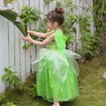 thumbnail image 4 of De Halloween Cosplay fiesta inspirado Tinker Bell verde Hada campanilla princesa disfraces con alas conjuntos, 4 of 4
