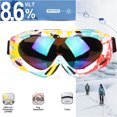 thumbnail image 2 of Adult Children's Colorful Ski Goggles Single-layer Professional Ski Snowboard Goggles Outdoor Cycling Motorcycle Skate Goggles Type 2, 2 of 9