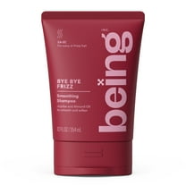 being BYE BYE FRIZZ Smoothing Shampoo,Smoothes Wavy & Frizzy Hair,Jojoba & Almond Oil 12 fl oz