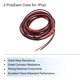 thumbnail image 3 of Cable de conexión de 18 AWG de 3.0 m/10 pies, cable eléctrico flexible UL1007 negro y rojo, diámetro de 2 mm, 3 of 5