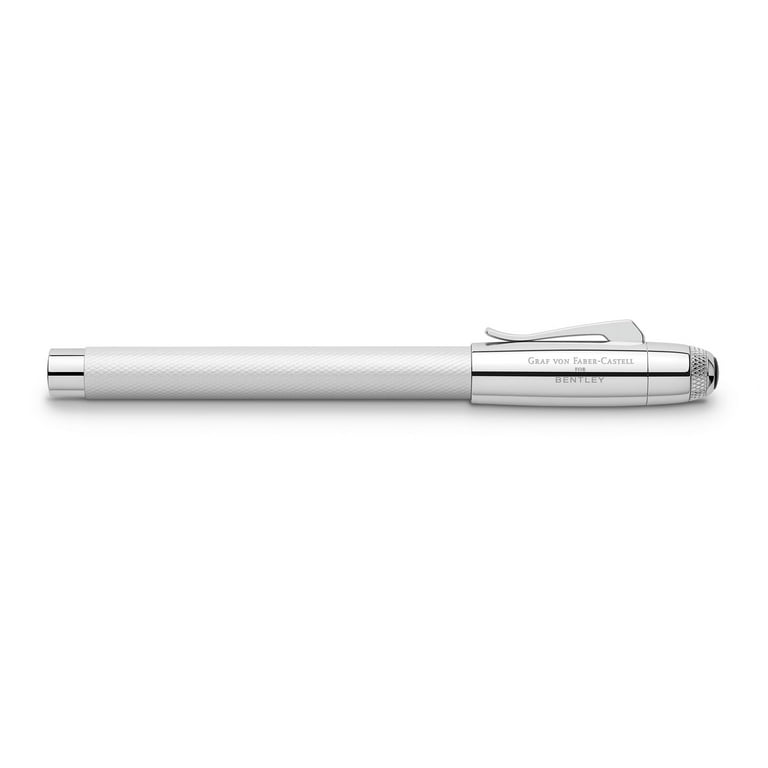 BENTLEY ボールペン ホワイト Graf von Faber-Castell Rollerball Pen Bentley White Satin - FC