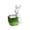 A, variant on AZXY Easter Bunny Decorations, 3.15" Resin Rabbit Figurine with Cabbage Tealight Holder, Cute Tabletop Candle Holder for Home Office Indoor Party, Festive Holiday Gift for Spring Decor