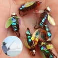 thumbnail image 3 of Luya Fly Bait, Fly Hook, Mung Bean Fly Predatory Freshwater Fish L9 Hot B4E0, 3 of 8