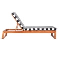 thumbnail image 5 of Safavieh Solano Outdoor Patio Sunlounger - Natural/Black, 5 of 13