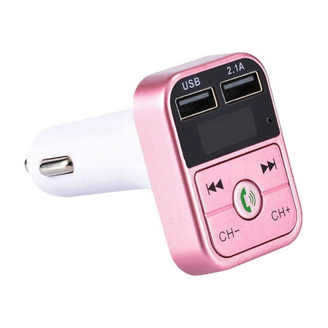 Advanced FM with Fast Charging USB Ports for Wireless Car Audio Streaming and Hands-Free Calling