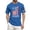 #01 Blue, variant on 250th Anniversary American Shirts for Men 1776-2026 American Flag Print Short Sleeve Crew Neck Tees Big and Tall Relaxed Fit Workout Summer Muscle Tops, Orange, #01 Orange