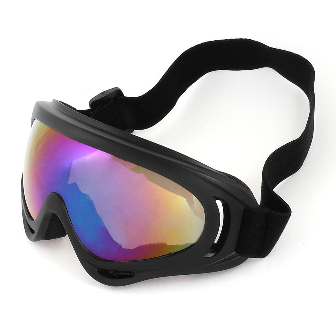 Woman Man Elastic Head Band Colorful Lens Ski Skate Sports Goggles Sunglasses by