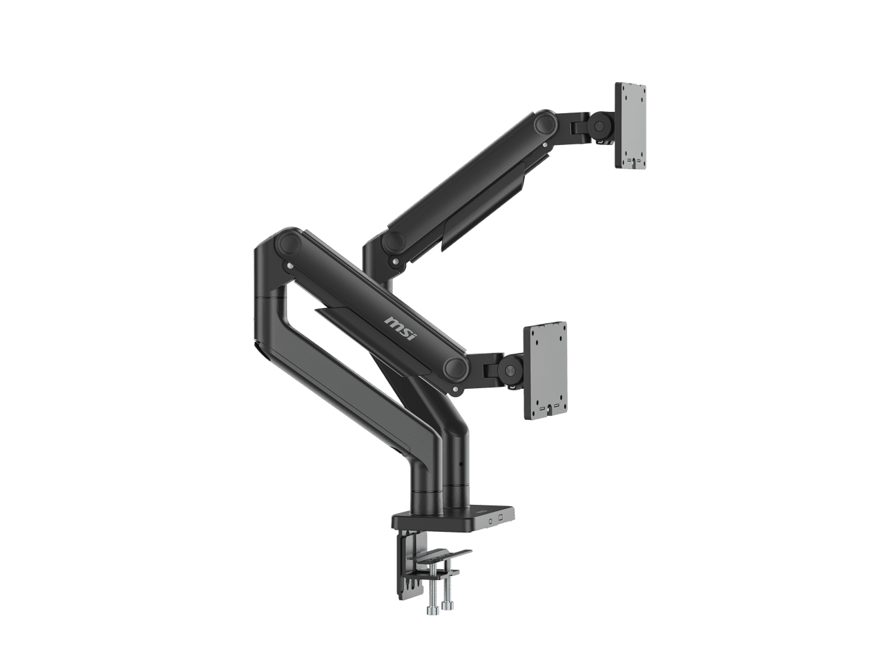 MSI Mounting Arm for Monitor - Matte Black - Horizontal/Vertical